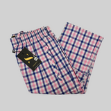 Pink & Blue Check Trouser