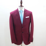 Maroon with White Lining Coat