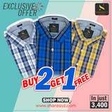 3 Shirts- Buy 2 Get One Free