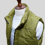 Half Sleeve Jacket Green